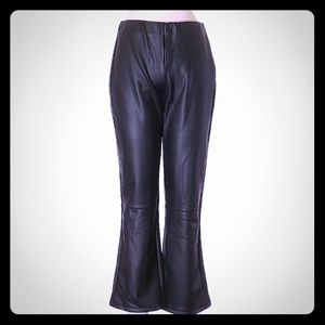 Faux Leather Pants 8